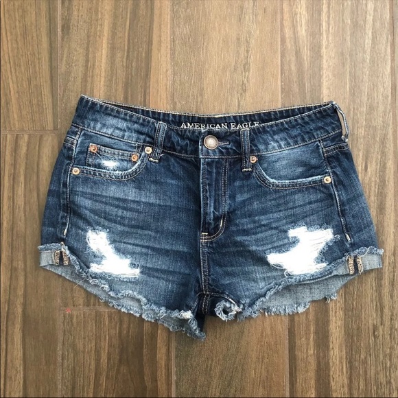 American Eagle Tomgirl Shortie shorts - Picture 1 of 4